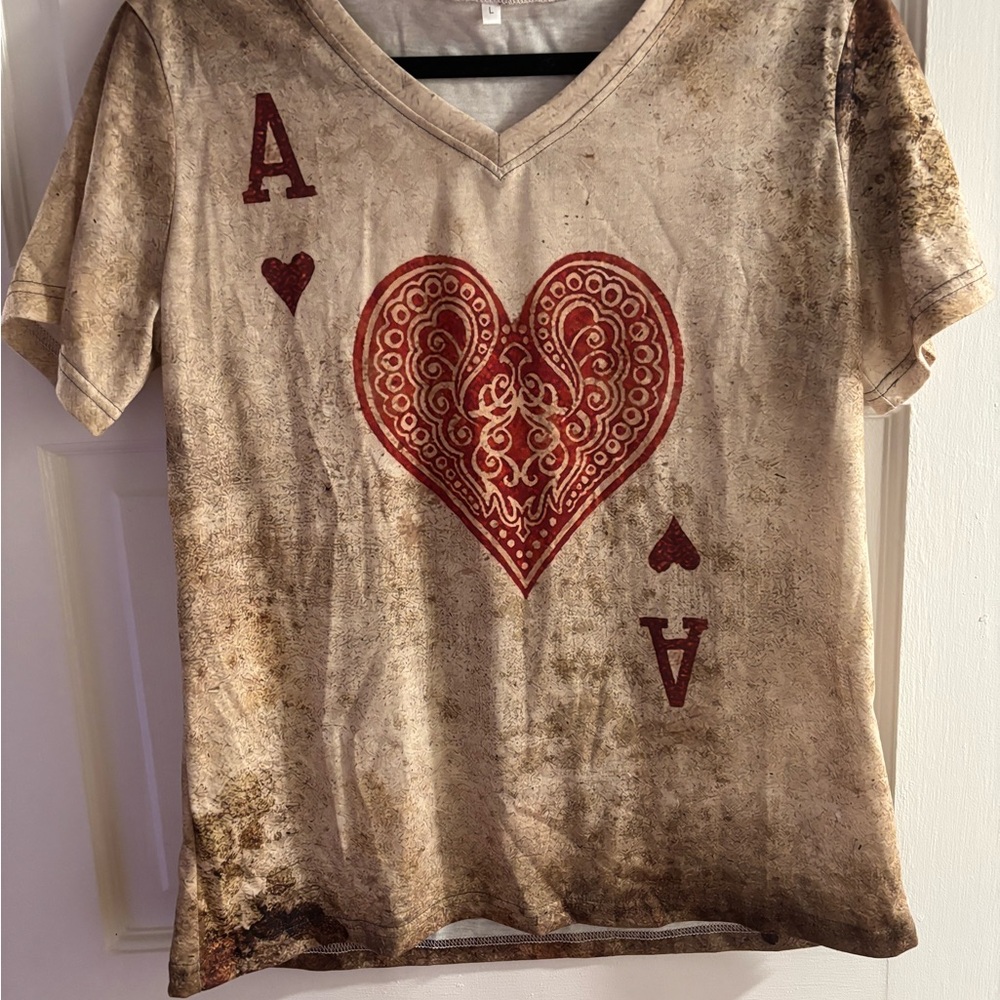 Ace of Hearts Graphic Tee
